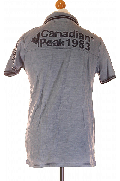 Pánské Tričko Modré Vel. M