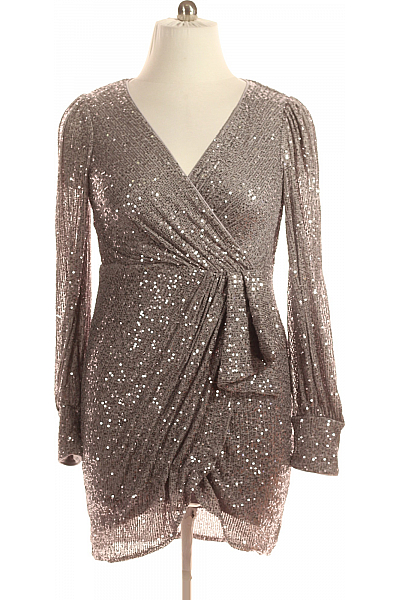 Šaty Stříbrné AngelEye Vel.  XL