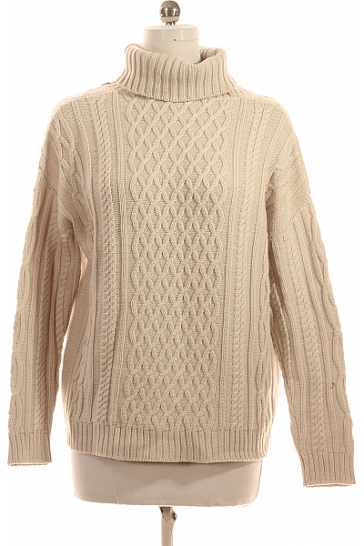 Dámský Rolák Meriný Béžový Second Hand Vel. 38