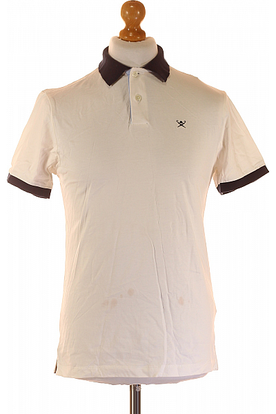 Pánské Tričko Béžové HACKETT Vel. M