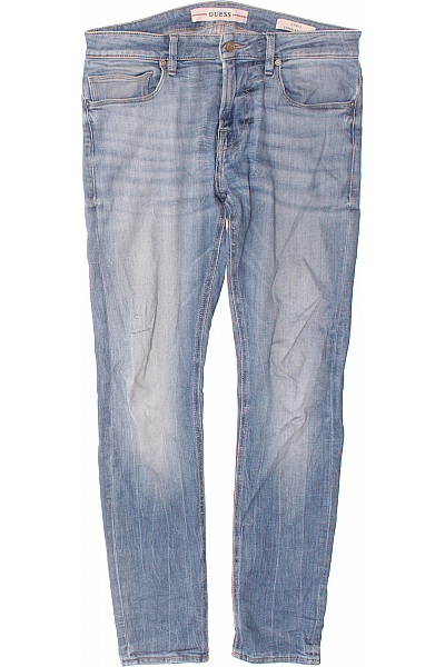 Guess Pánské Rovné Džíny Modré Vel. 32
