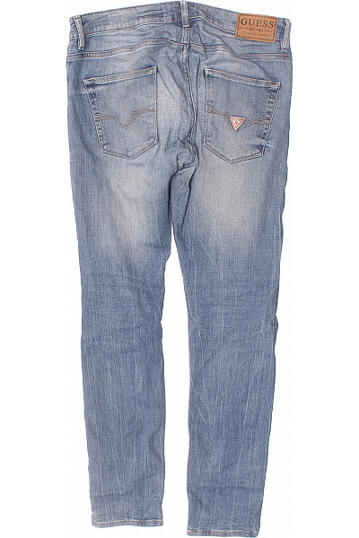 Guess Pánské Rovné Džíny Modré Vel. 32