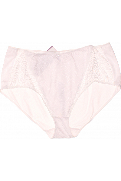  Kalhotky Polyesterové Bílé Second hand