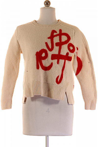 Dámský Pulovr Vlněný Béžový MARCCAIN