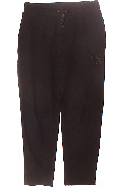 ARMANI Pánské Tepláky Černé Vel. S