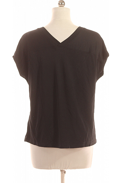 Jednoduché Dámské Tričko Černé Vel. M