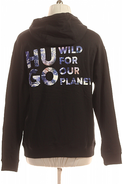 Pánská Mikina Černá Hugo Boss Vel. XL