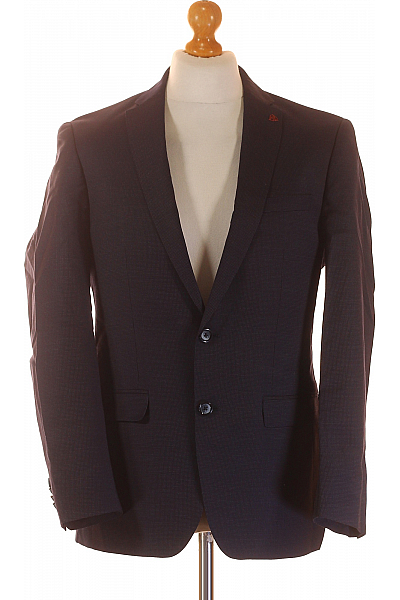 ROY ROBSON Společenské Pánské Sako Modré Vel. 48