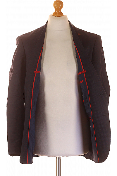 ROY ROBSON Společenské Pánské Sako Modré Vel. 48