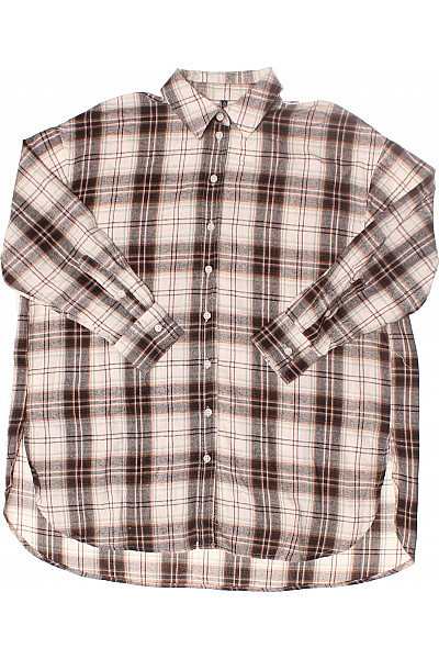 Kostkovaná Dámská Košile Barevná Moodo Vel. XS