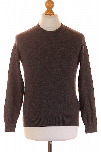 JOOP! Pánský Svetr Vlněný Šedý Vel. S