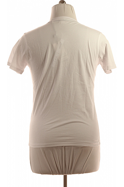 Pánské Tričko Bílé U.S.POLO ASSN. Outlet Vel. M