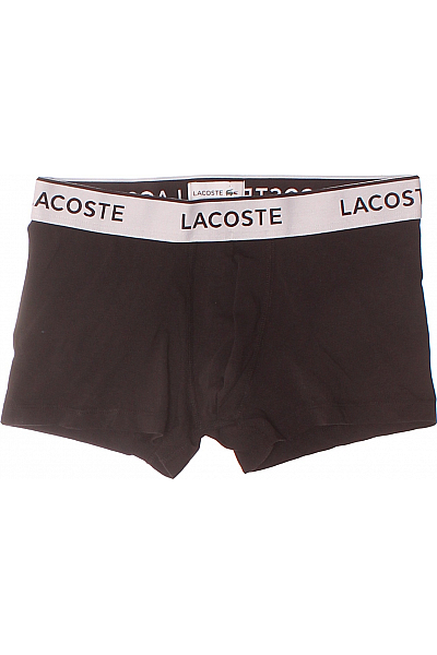 Pánské Spodní Prádlo Černé LACOSTE Vel. M