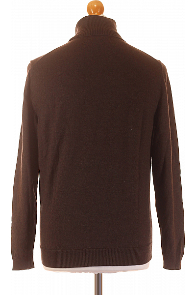 Hugo Boss Pánský Rolák Vlněný Hnědý Vel. L