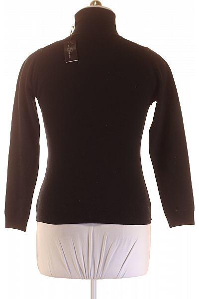 Dámský Rolák Vlněný Černý Second hand Vel. XL