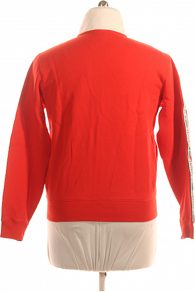 LACOSTE Pánská Mikina Červená Second hand Vel. M