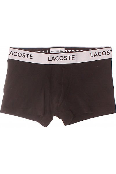 LACOSTE Pánské Spodní Prádlo Černé Second Hand Vel. M