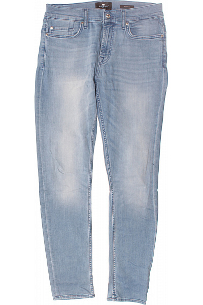 Boyfriend Dámské Džíny Modré 7 For All Mankind Vel. 31