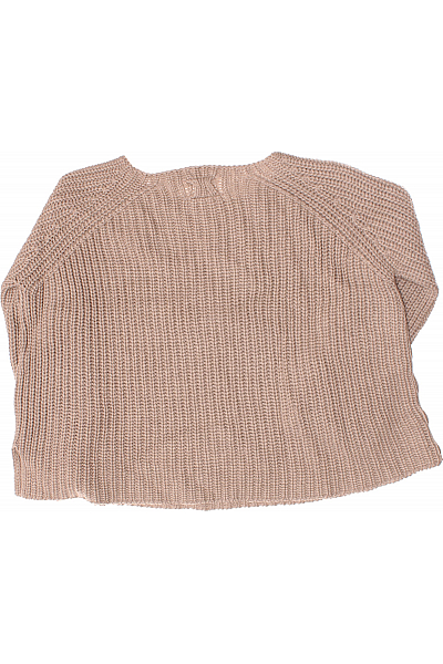 Dámský Svetr Vlněný Béžový Hannes Roether Second hand Vel. XS