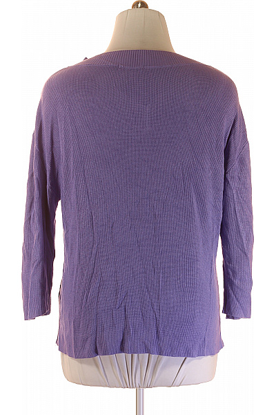 Dámský Pulovr Fialový Vel. XXL