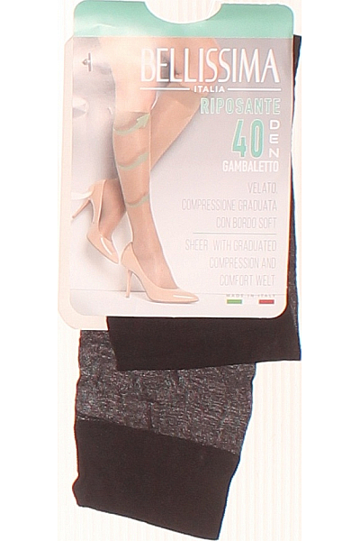  Ponožky Polyamidové Černé