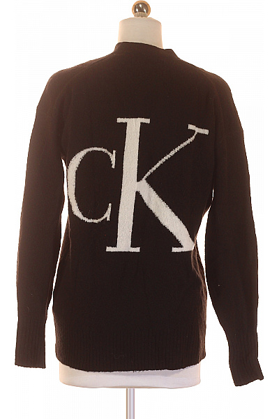 Dámský Svetr Černý Calvin Klein Second hand Vel. XS