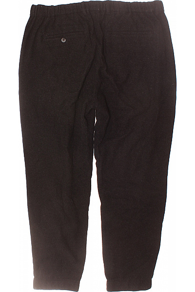 Pánské Tepláky Vlněné Černé American Vintage Vel. 54