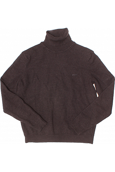 Pánský Rolák Vlněný Šedý Hugo Boss Second Hand Vel. M