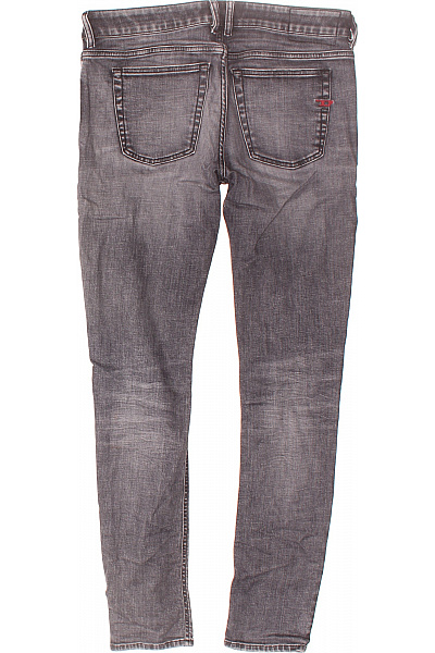 Roztrhané Pánské Džíny Šedé DIESEL Second hand Vel. 33