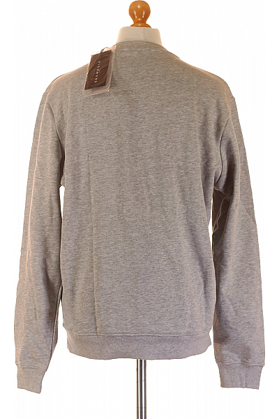 John Richmond Pánská Mikina Šedá Second hand Vel. L