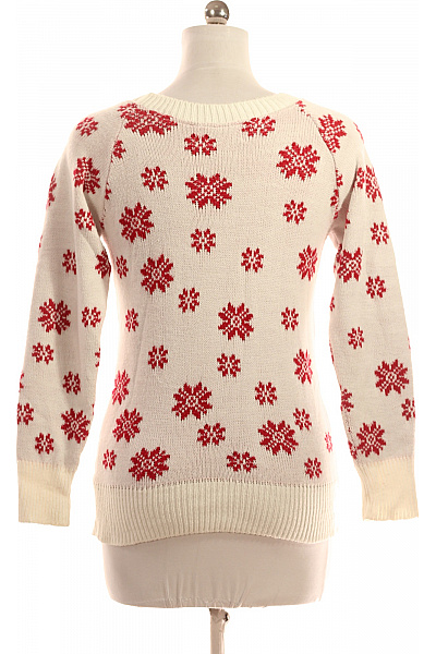 Dámský Pulovr Bílý Second hand