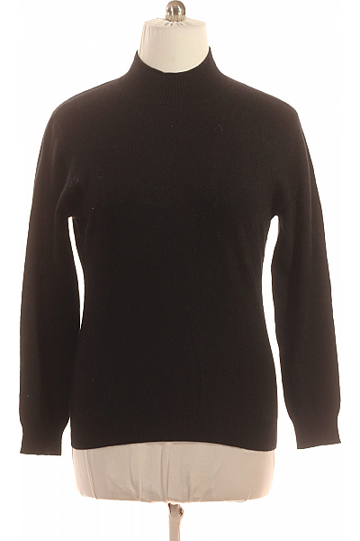 Dámský Rolák Kašmírový Černý Zwillingsherz Vel. L