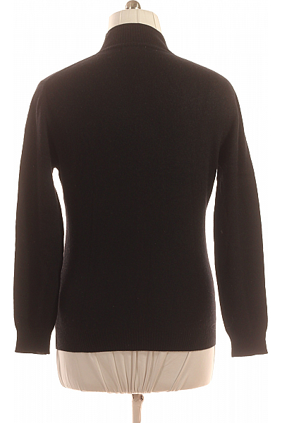 Dámský Rolák Kašmírový Černý Zwillingsherz Vel. L