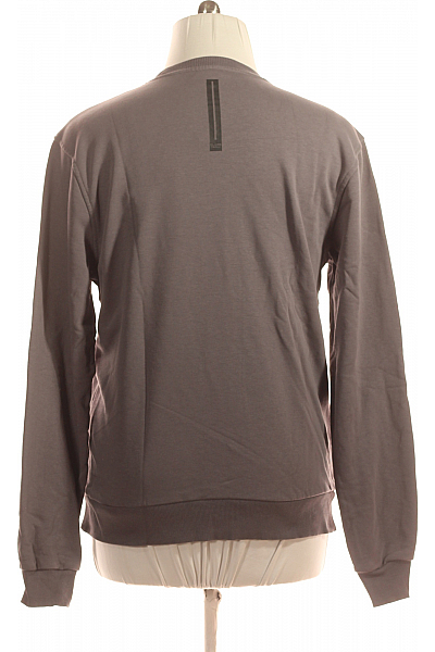 Roberto Cavalli Pánská Mikina Bez Zapínání Šedá Vel. XXL