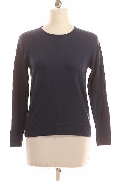 HUGENBERG Dámský Svetr Meriný Modrý Vel. M