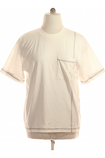 Marc O´Polo Jednoduché Pánské Tričko Bílé Vel. L