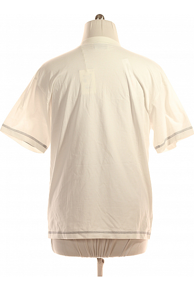 Marc O´Polo Jednoduché Pánské Tričko Bílé Vel. L