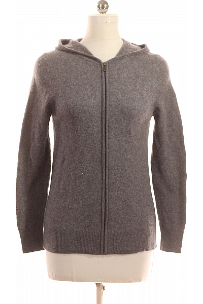Dámský Svetr Vlněný Šedý Vel. M