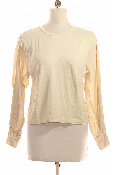 Marc O´Polo Jednoduché Dámské Tričko Béžové Vel. L