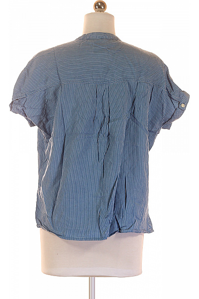 Lee  Vzorovaná Dámská Košile Modrá Second hand Vel. S