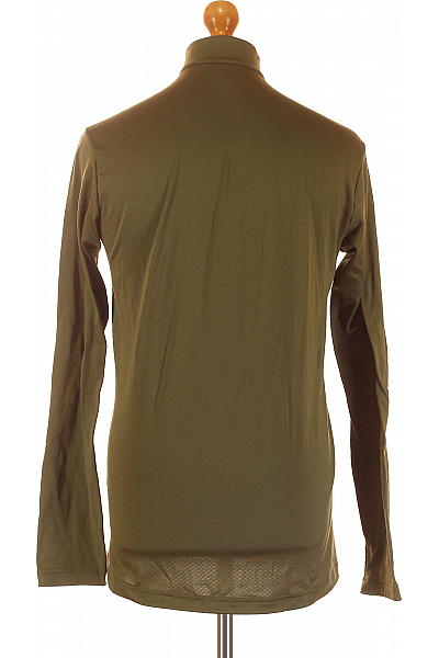 ADIDAS Sportovní Pánská Mikina Zelená Vel. M