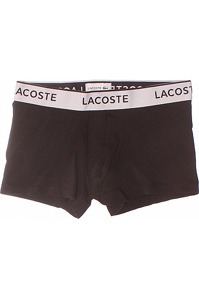 LACOSTE Pánské Prádlo Černé Vel. M