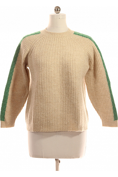 S.OLIVER Dámský Svetr Vlněný Béžový Vel. 40