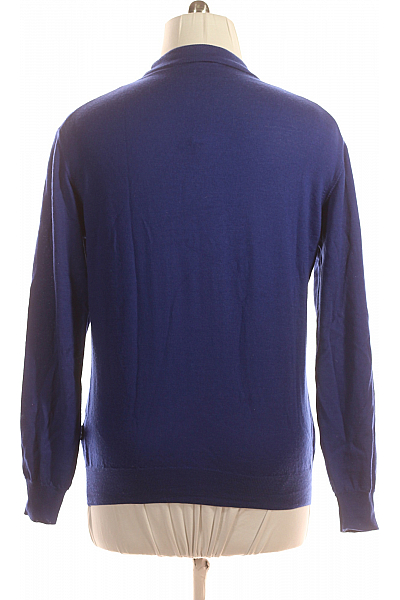 Pánský Svetr Vlněný Modrý PLEIN SPORT Second hand