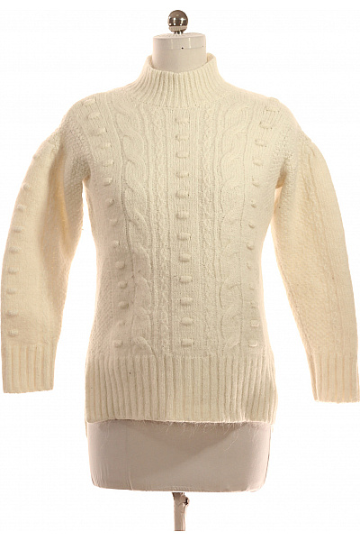 Dámský Pulovr Bílý YOUNG  POETS SOCIETY Vel. L