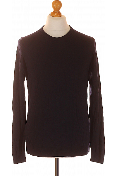 Pánský Pulovr Modrý Hugo Boss Second Hand Vel. XL