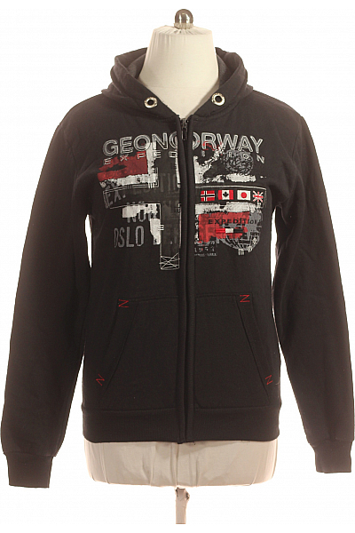 Pánská Mikina Černá Norway Second Hand Vel. XL