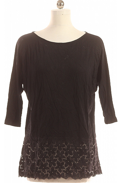  Halenka Jednobarevná Černá Vel. 40/42