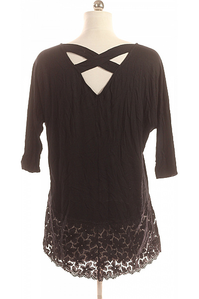  Halenka Jednobarevná Černá Vel. 40/42