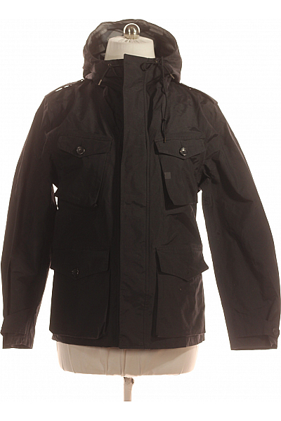 Pánská Bunda Černá Vel. 52